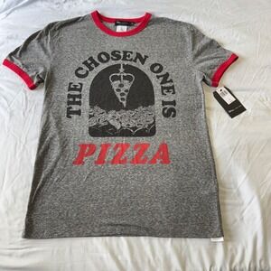 Disney x Junk Food Mens Small Toy Story The Chosen Ones Pizza  Graphic T Shirt